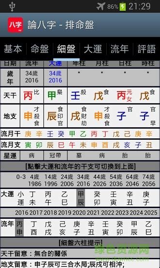 論八字電腦版